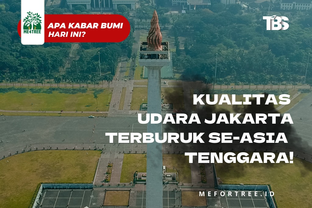 Kualitas Udara jakarta Terburuk Se-Asia Tenggara